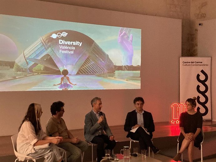Presentación del Diversity Valncia en el Centre del Carme Cultura Contemporánea (CCCC)