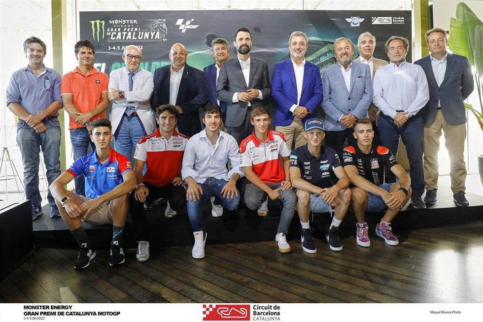 Presentación del Gran Premio de Catalunya 2022 de MotoGP el Port Vell (Barcelona)