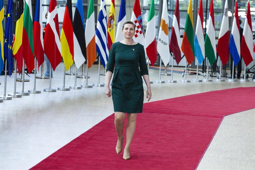 La primera ministra danesa, Mette Frederiksen