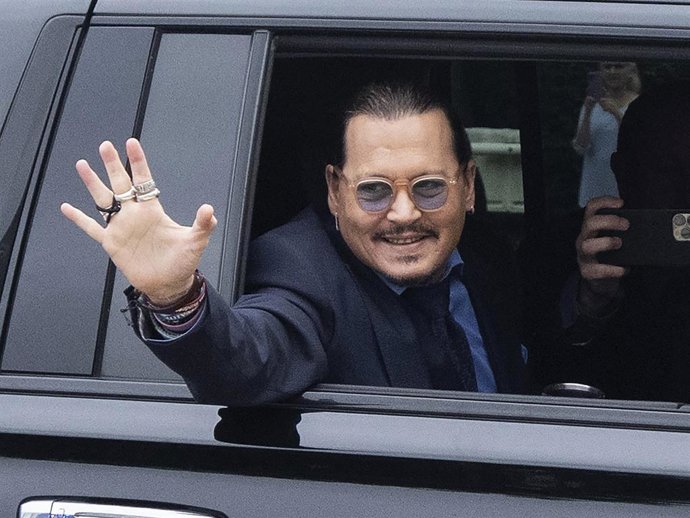 Johnny Depp en imagen de archivo