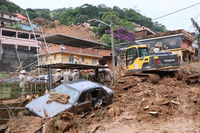 Lluvias torrenciales en Río de Janeiro (imagen de archivo).