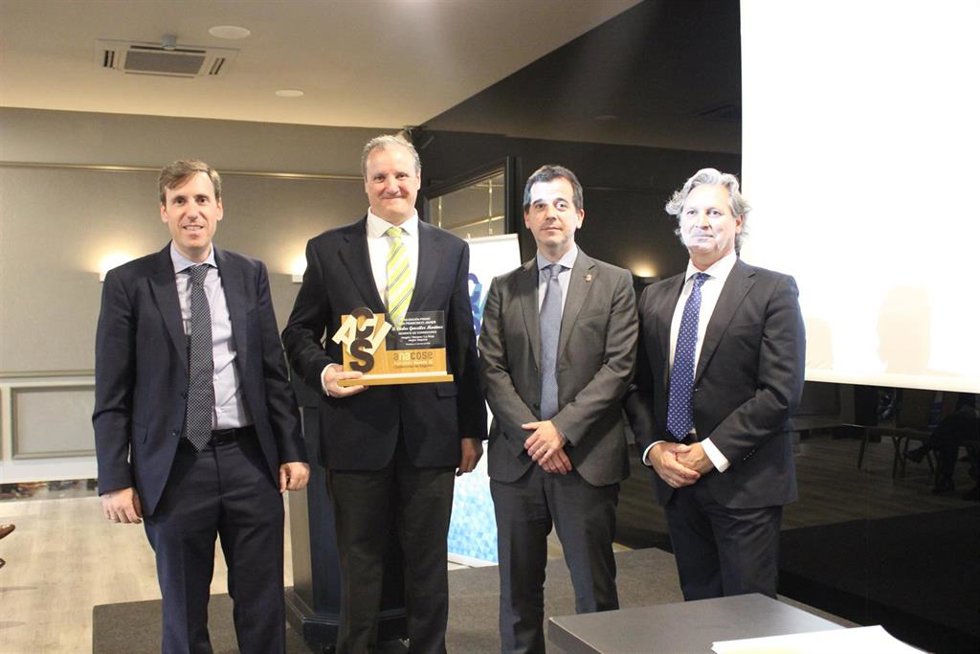 Pedro Zamarbide, Carlos González, Mikel Irujo y Juan Antonio Marín