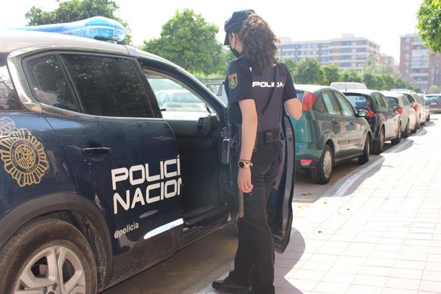Agente de la Policía Nacional, en una imagen de archivo.