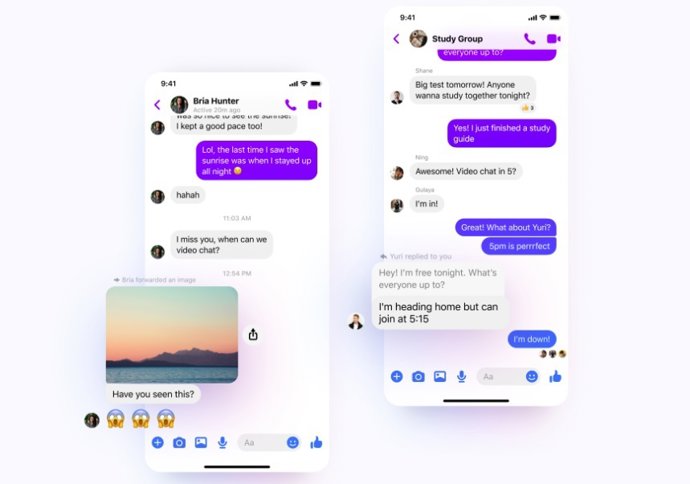 Aplicación de mensajería Messenger
