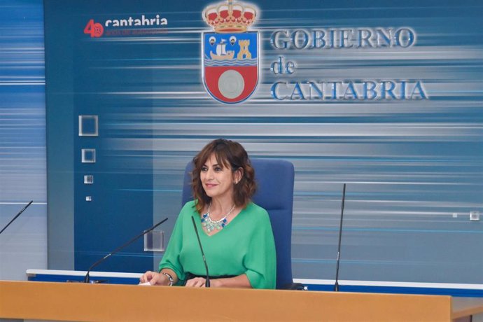 La consejera de Economía y Hacienda, Ana Belén Álvarez, informa de los acuerdos de Consejo de Gobierno