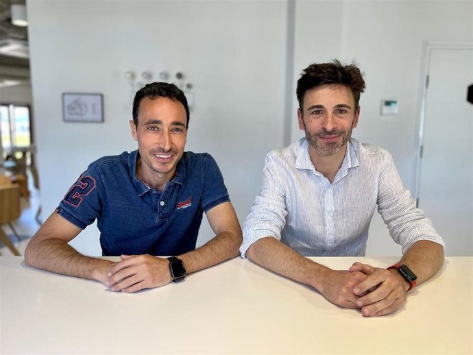 El socio cofundador de All Iron Ventures, Ander Michelena, y el socio y codirector general, Diego Recondo.