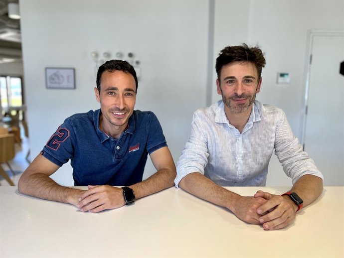 El socio cofundador de All Iron Ventures, Ander Michelena, y el socio y codirector general, Diego Recondo.