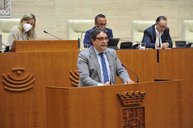 El vicepresidente segundo de la Junta y consejero de Sanidad, José María Vergeles, comparece en la Asamblea