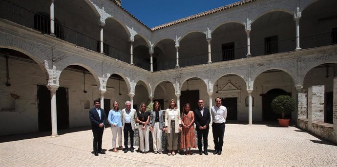 Reunión Del Jurado Para El Premio Andaluía De Arquitectura 2022, En El Convento Santa María De Los Reyes