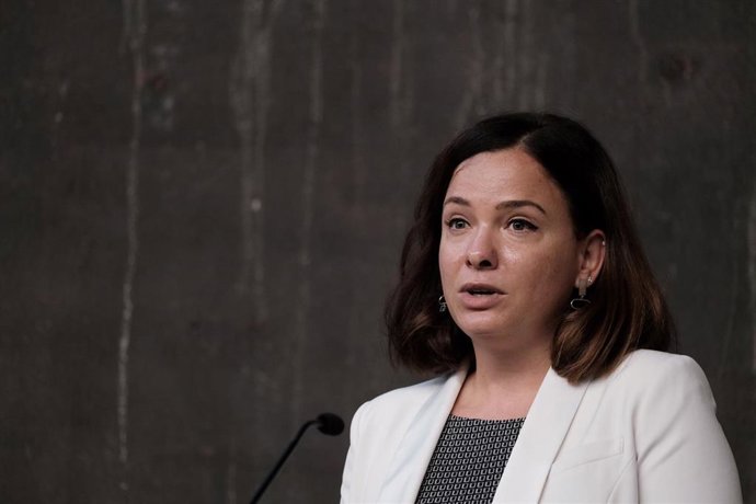 Archivo - La viceconsejera de Justicia del Gobierno de Canarias, Carla Vallejo