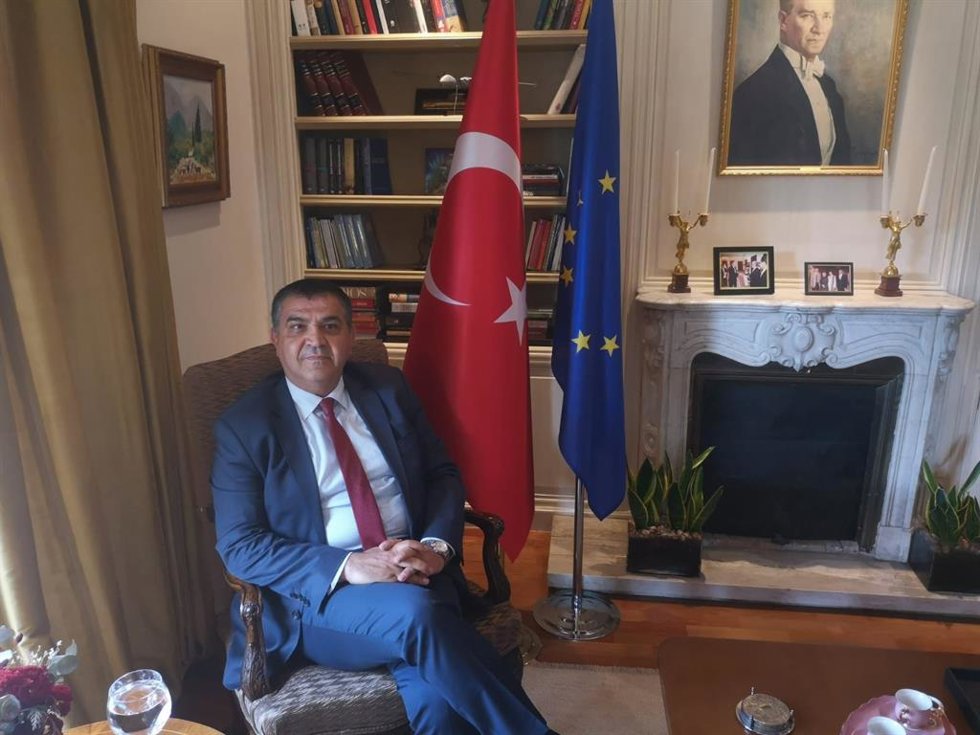 El viceministro turco de Asuntos Exteriores, Faruk Kaymakci.