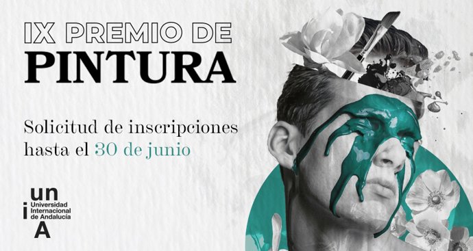 Cartel del IX Premio de Pintura de la UNIA