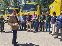 Junta incorpora siete nuevos camiones autobomba para la lucha contra incendios en seis provincias por 1,5 millones