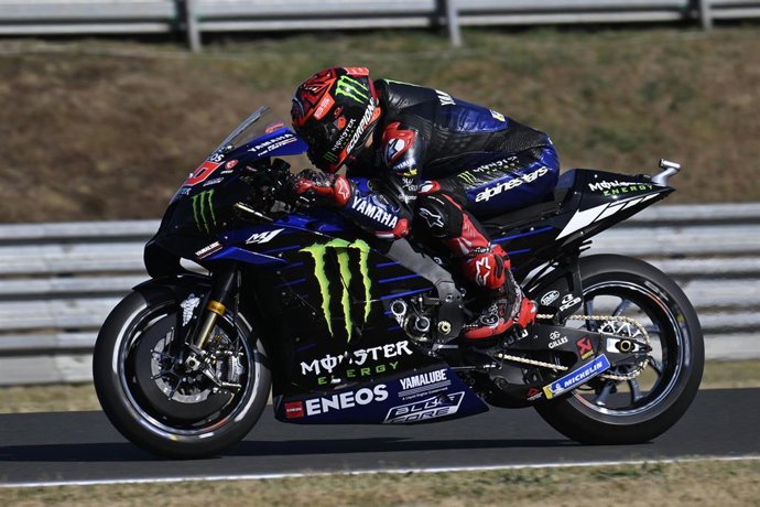 Fabio Quartararo, piloto del Monster Energy Yamaha MotoGP, durante el MotoGP SHARK Grand Prix de France