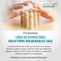 Fundación Redexis apoya proyectos de mejora de eficiencia energética de colectivos vulnerables