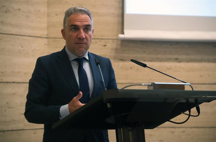 El consejero de la Presidencia, Administración Pública e Interior, Elías Bendodo