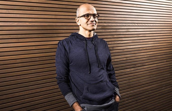 Archivo - Satya Nadella, consejero delegado de Microsoft
