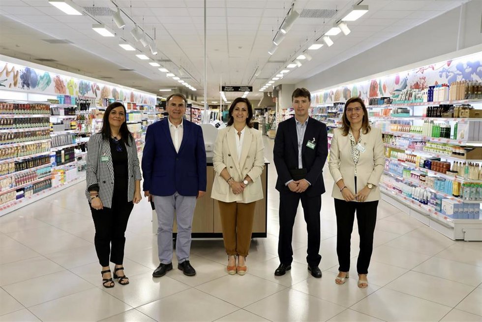 Belén Vizcaíno, José Ignacio Castresana, Concha Andreu, Imanol Flandes y Vanesa Blanch