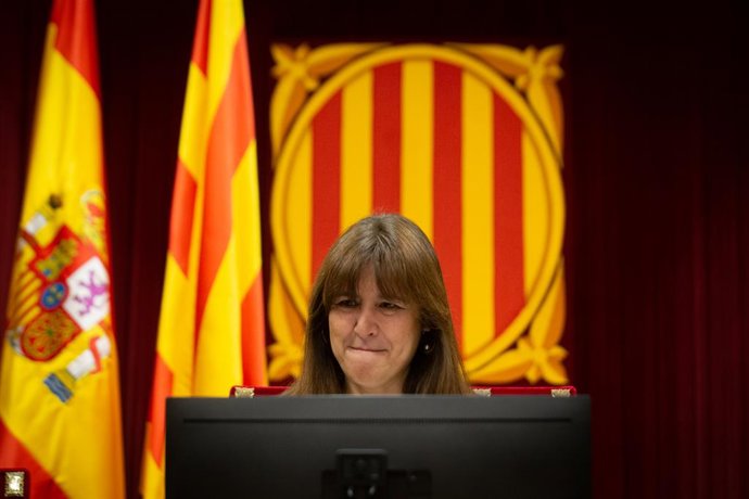 La presidenta del Parlament, Laura Borrs