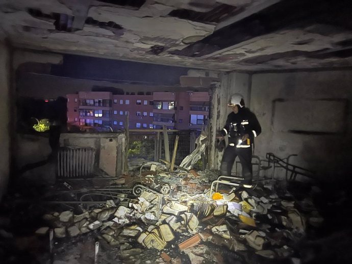 La Policía investiga la causa del incendio de Torrejón, que podría deberse a un cortocircuito