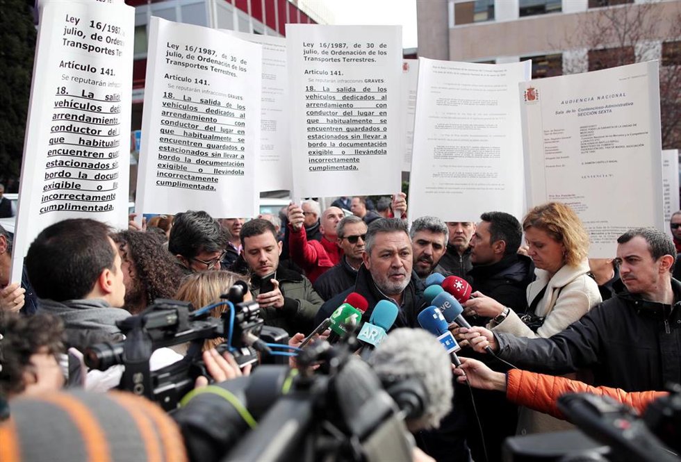 Archivo - Imagen de recurso del presidente de la  Federación Profesional Taxi de Madrid (FPTM), Julio Sanz.