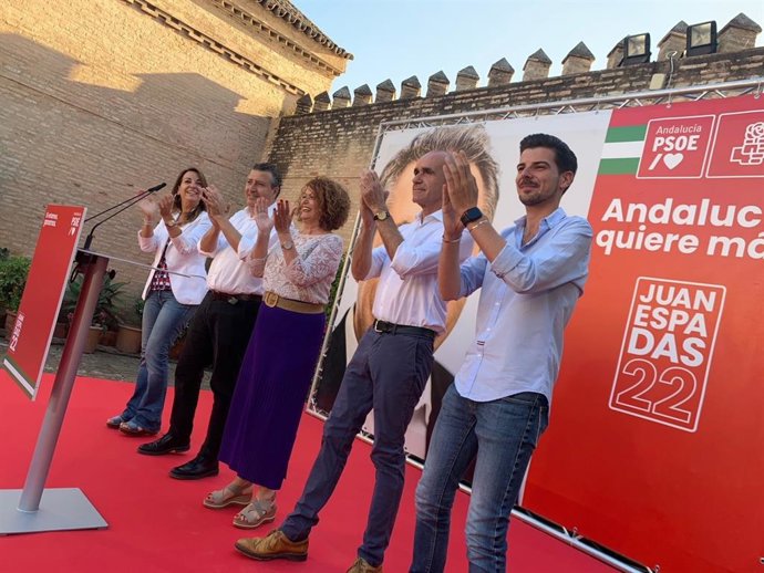 Acto de apertura de campaña del PSOE