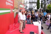 Lastra inicia la "cuenta atrás para echar a la derecha" de la Junta el 19J pidiendo la movilización de los trabajadores