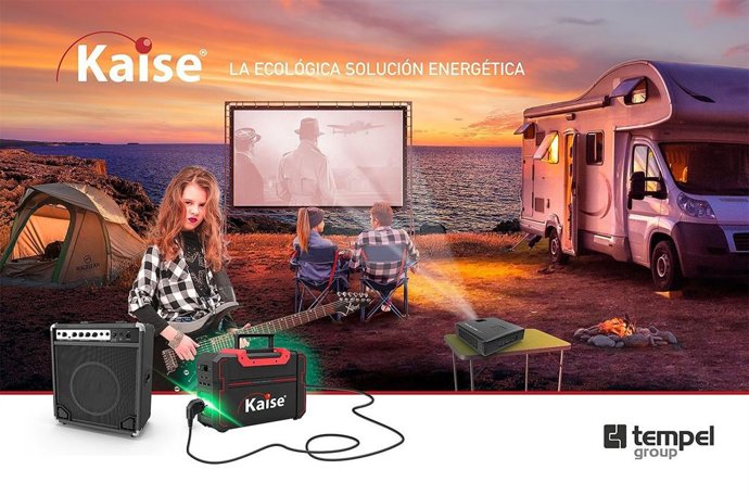 Las Baterías Kaise, aptas para utilizar en viajes al aire libre.