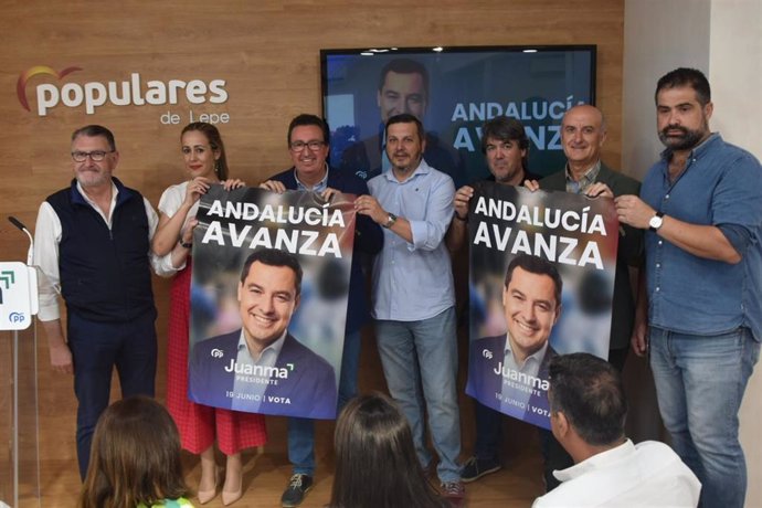 Inicio de campaña del PP de Huelva en Lepe.