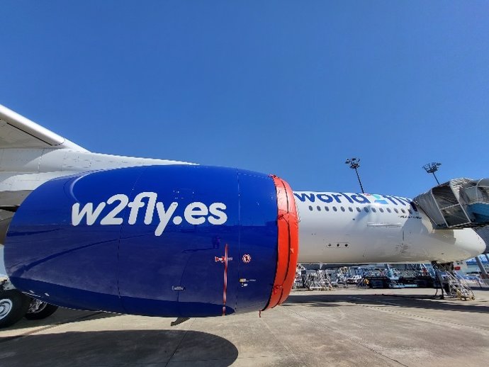 World2fly recibe su segundo A350-900 para rutas de largo radio al Caribe.