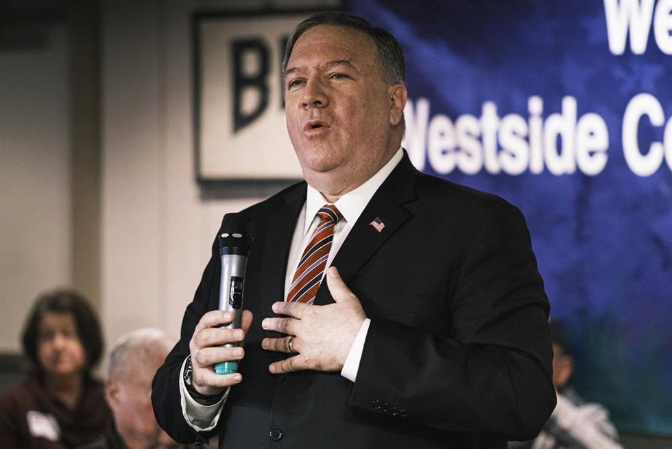 Archivo - El ex secretario de Estado de Estados Unidos Mike Pompeo