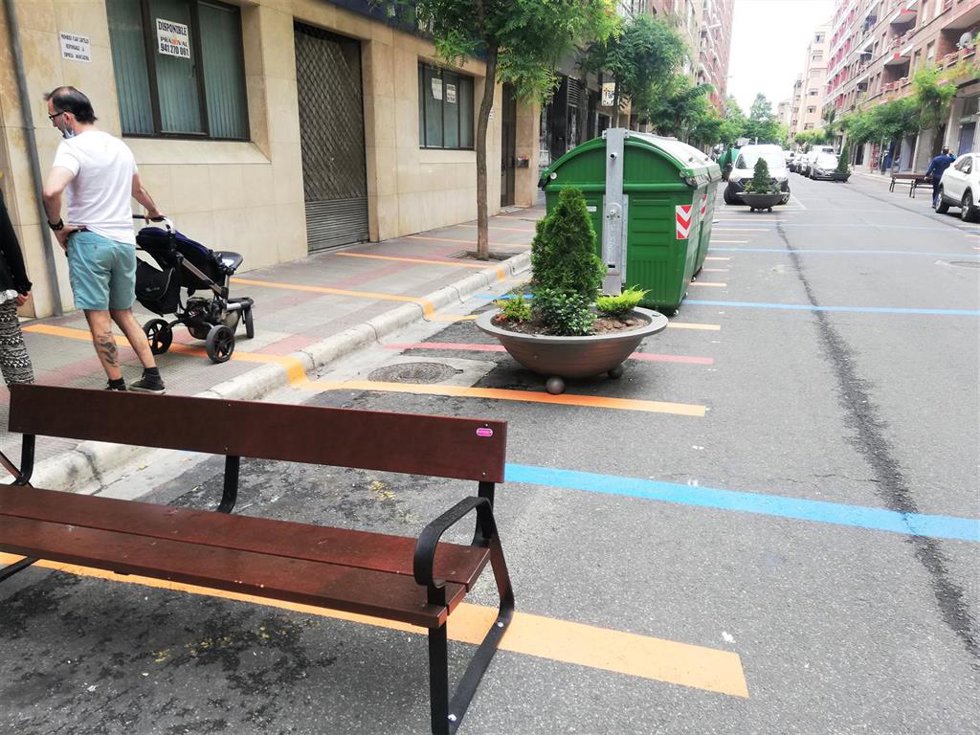 Archivo - Calle Fundición, una de las vías en las que se actuó con 'Calles Abiertas'