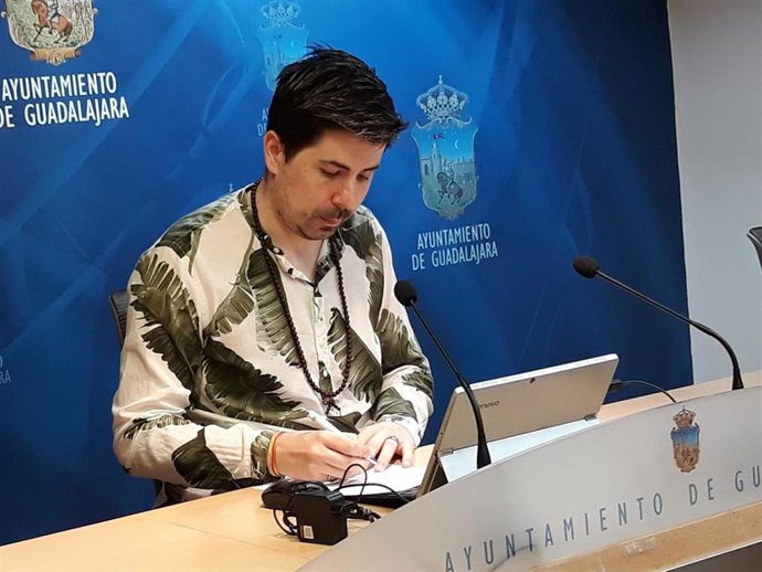 El concejal de Participación Ciudadana en el Ayuntamiento de Guadalajara, Ignacio de la Iglesia.