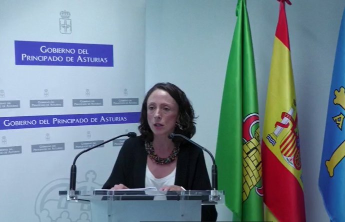 La portavoz del Gobierno del Principado de Asturias, Melania Álvarez