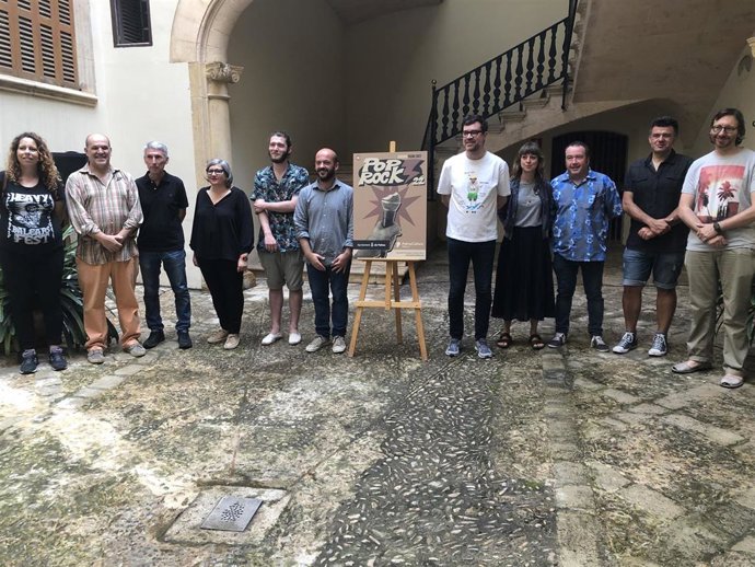 Archivo - Presentación del concurso 'Pop Rock Palma 2022'.
