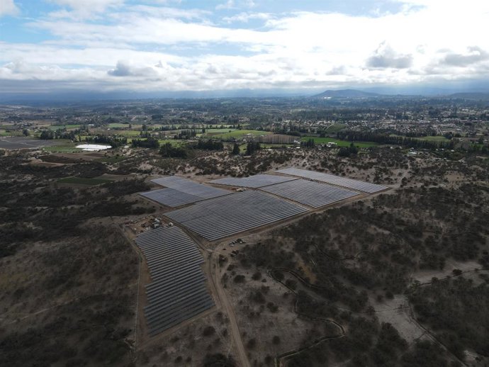 Parc solar de Mandinga, a Xile