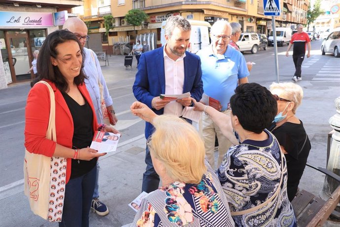 Reparto electoral del PSOE.