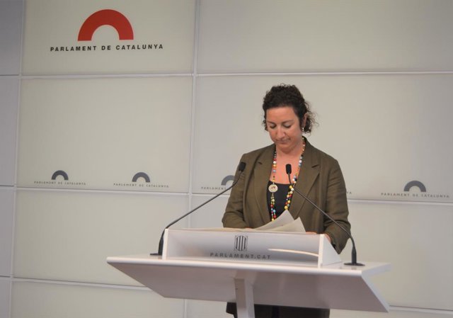La portaveu del PSC al Parlament, Alícia Romero