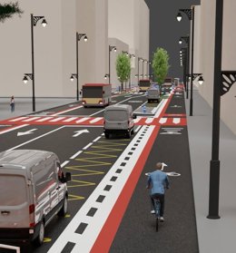 Las obras de urbanización de la calle Murrieta comienzan el lunes 6 de junio, sin cortes de tráfico ni peatonales