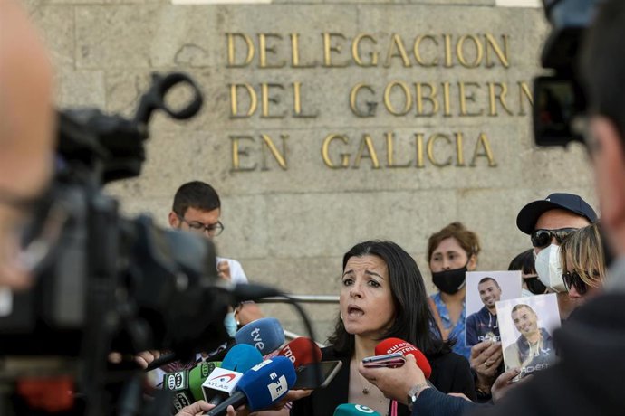 La portavoz de las víctimas del Villa de Pitanxo, María José de Pazos.