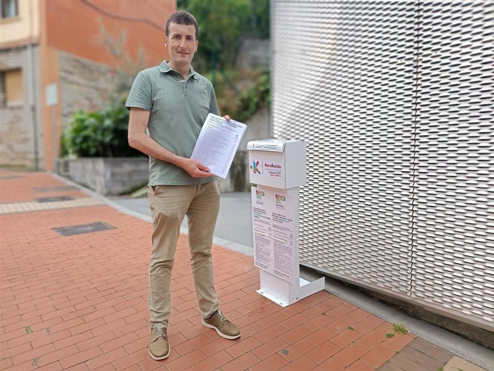 El concejal de Gobierno Abierto de Barakaldo, Gorka Zubiaurre.