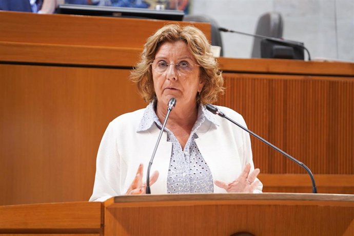 La consejera de Ciudadanía del Gobierno de Aragón, María Victoria Broto.