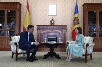 Sánchez confirma desde Moldavia la apertura de una oficina diplomática en Chisinau