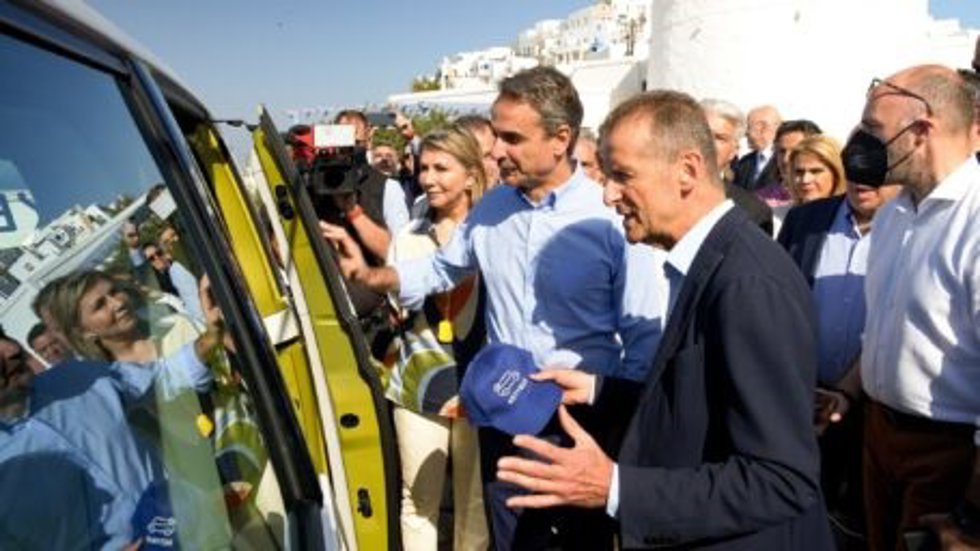 Volkswagen inaugura los servicios de movilidad en Astipalea (Grecia) para la electrificación de la isla