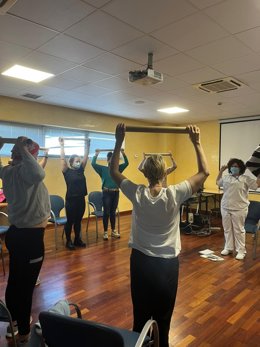 Mujeres participan en la Escuela de Linfedema para su prevención