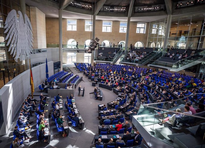 Imagen de archivo de una sesión del Bundestag 
