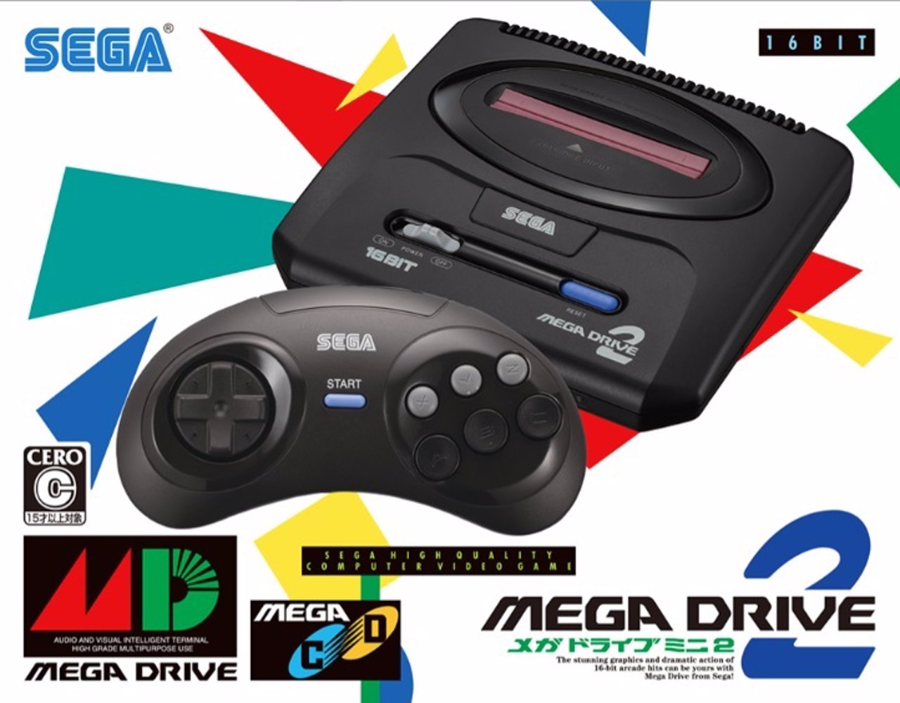 Sega anuncia la nueva Mega Drive Mini 2, que llegará con 50 juegos de Mega Drive y Mega CD
