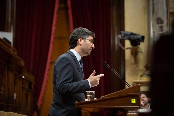 El vicepresident i conseller de Polítiques Digitals i Territori de la Generalitat, Jordi Puigneró