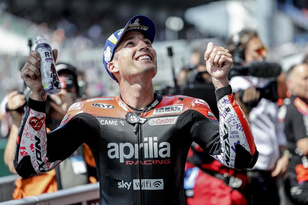 Archivo - El piloto español de Aprilia, Aleix Espargaró