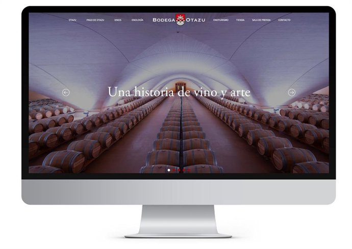 Bodega Otazu renueva su página web